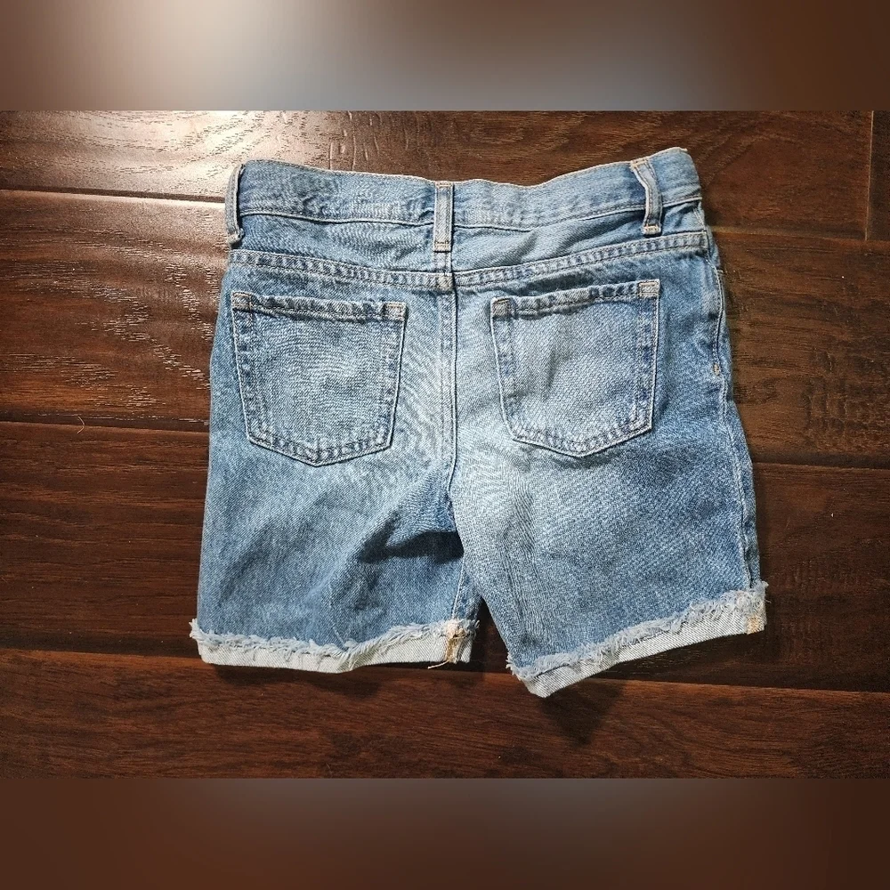 Children's Place Girls Bermuda Midi Long Jean Shorts Size 10